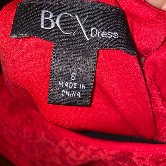 Red Lace Dress - Picture 3 of 3